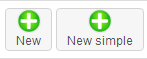 chronoforms neues formular button