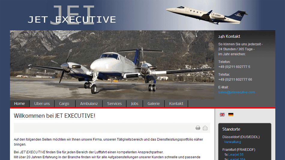 Jet Executive International Charter GmbH & Co. KG